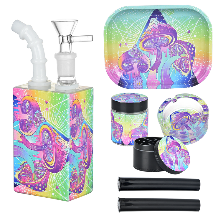 Pulsar Design Series Smoker's Travel Kit | Melting Shrooms | Contents