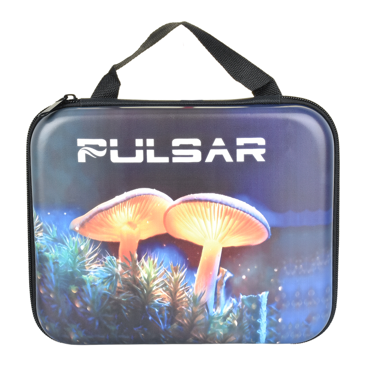 Pulsar Design Series Smoker's Travel Kit | Mystical Mushrooms | Travel Case