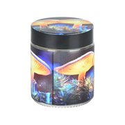 Pulsar Design Series Smoker's Travel Kit | Mystical Mushrooms | Stash Jar