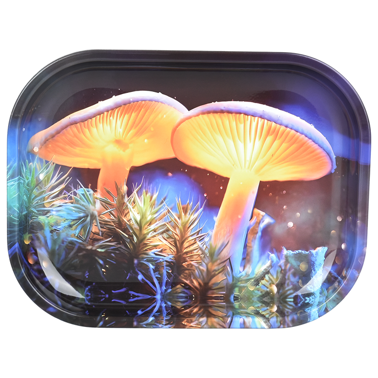 Pulsar Design Series Smoker's Travel Kit | Mystical Mushrooms | Rolling Tray