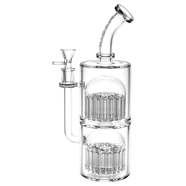 Pulsar Double Stack King Jellyfish Bong | Back View