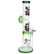 Pulsar Double Stacked Halloween Bong | Frontal View