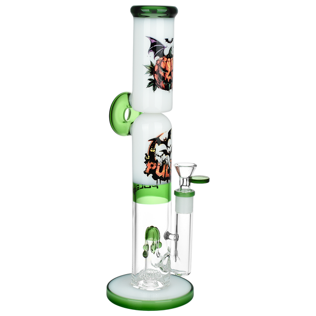 Pulsar Double Stacked Halloween Bong | Frontal View