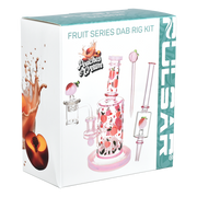 Pulsar Fruit Series Wax Pipe Duo | Peaches & Cream | Gift Box Packaging