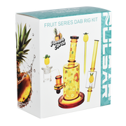 Pulsar Fruit Series Wax Pipe Duo | Pineapple Express | Gift Box Packaging