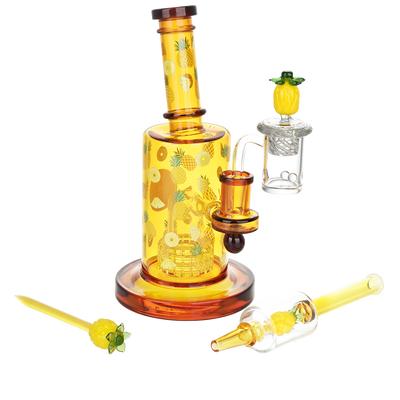 Pulsar Fruit Series Wax Pipe Duo | Pineapple Express | Set