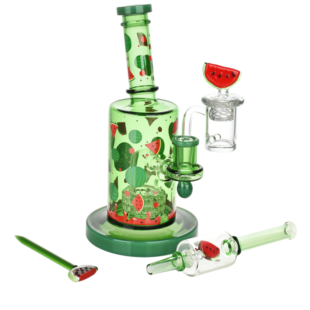 Pulsar Fruit Series Wax Pipe Duo | Watermelon Zkittles | Set