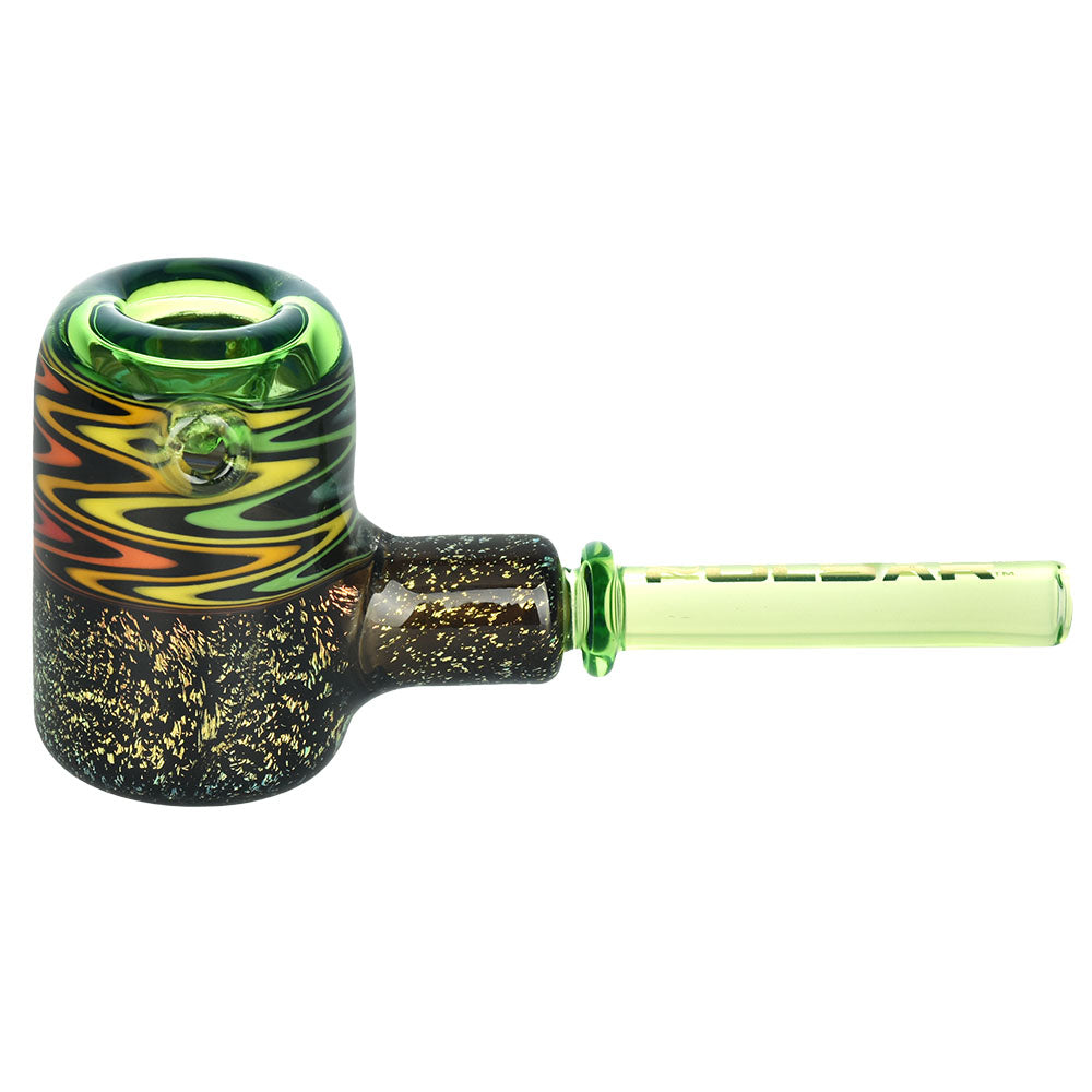 Silicone Tobacco Smoking Pipe GREEN 4.25 Silicone Smoking Pipe Glass  Screen