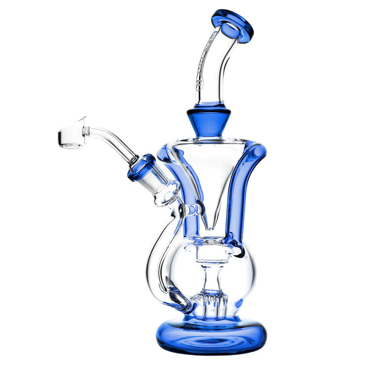 Pulsar Gravity Ball Recycler Dab Rig | Blue