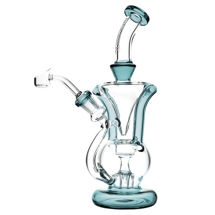 Pulsar Gravity Ball Recycler Dab Rig | Teal