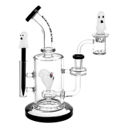 Pulsar Haunted Ghosts Dab Rig Set | Alt Side View