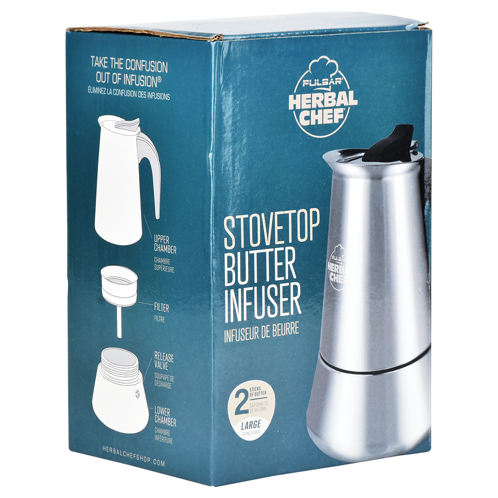 Stove Top Butter Infuser | Herbal Chef - Pulsar – Pulsar Vaporizers