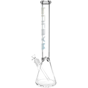 Pulsar Illustrated Logo Beaker Bong | Extra Large Size | Back View