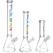 Pulsar Illustrated Logo Beaker Bong | All Sizes Group