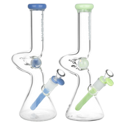 Pulsar Kinked Marble Beaker Bong | Group