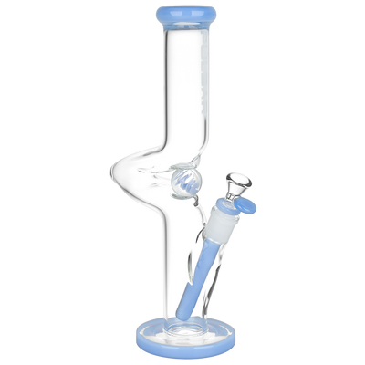 Pulsar Kinked Marble Tube Bong