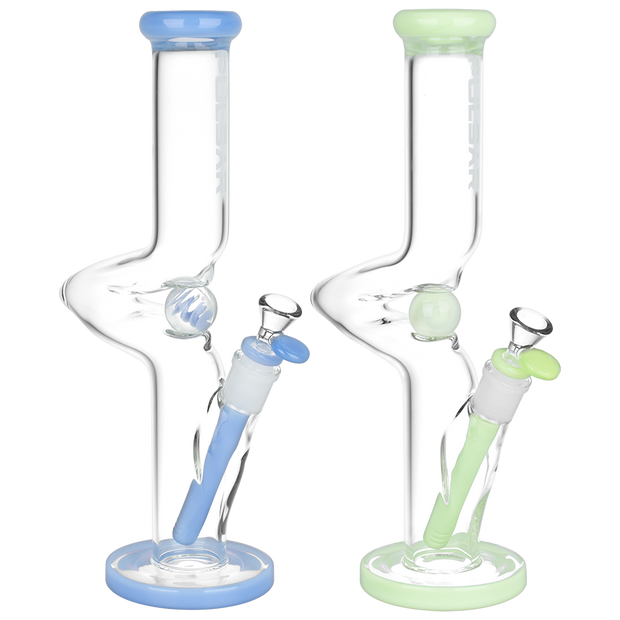 Pulsar Kinked Marble Tube Bong