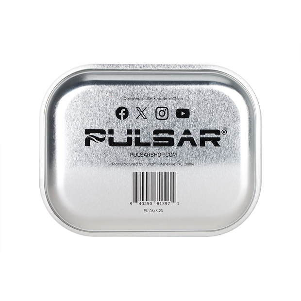 Pulsar Mini Metal Rolling Tray | Bigfoot Rides Again | Back View