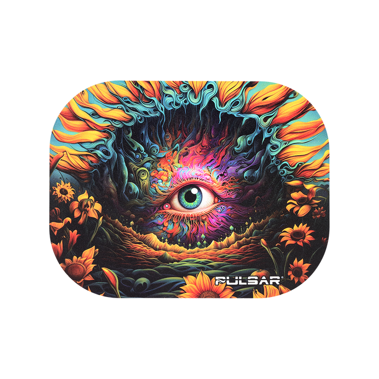 Pulsar Mini Magnetic Rolling Tray Lid | Sunflower of The Mind