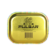 Pulsar Mini Metal Rolling Tray | Where Love Is Alive | Back View