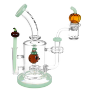 Pulsar Pumpkin Patch Dab Rig Set | Alt Side View