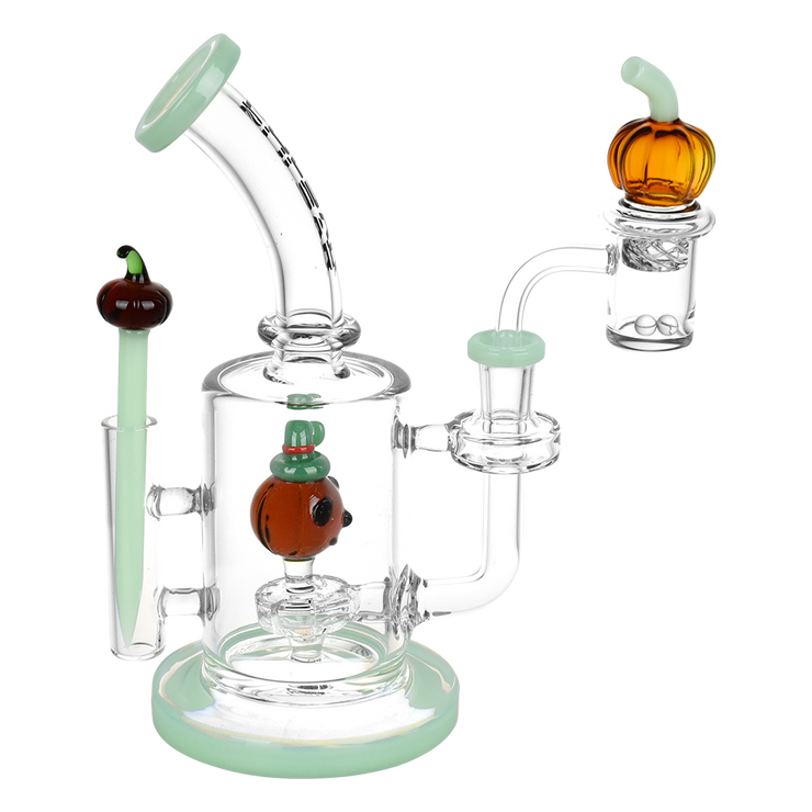 Pulsar Pumpkin Patch Dab Rig Set | Alt Side View