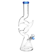 Pulsar Raptor Claw Beaker Bong | Blue