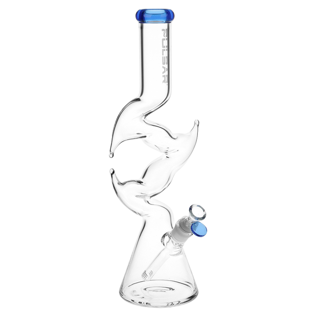 Pulsar Raptor Claw Beaker Bong | Blue