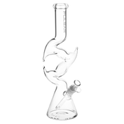 Pulsar Raptor Claw Beaker Bong | Clear