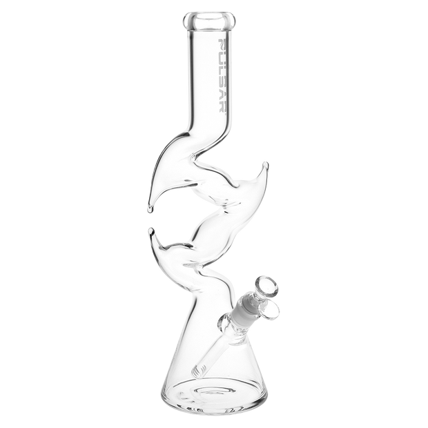 Pulsar Raptor Claw Beaker Bong | Clear