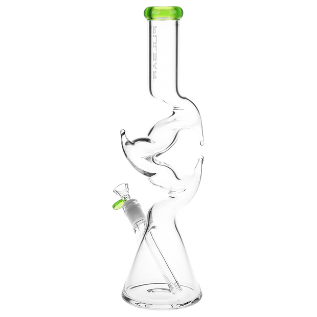 Pulsar Raptor Claw Beaker Bong | Back View