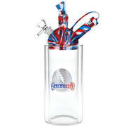 Pulsar RIP Series Gravity Bong | Grateful Dead Steal Your Face | Back View