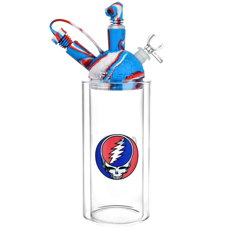 Pulsar RIP Series Gravity Bong | Grateful Dead Steal Your Face | Front View