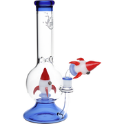 Pulsar Rocket Ship Bubble Bong | Front View