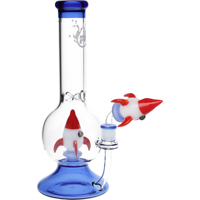 Pulsar Rocket Ship Bubble Bong | Front View