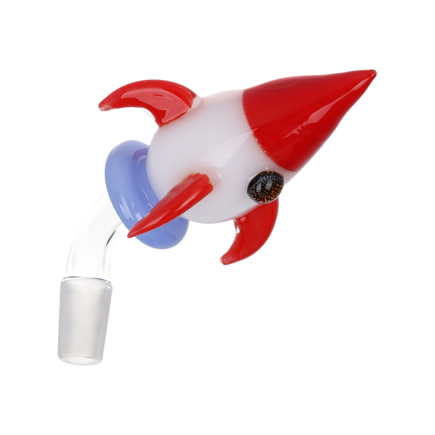 Pulsar Rocket Ship Bubble Bong | Matching Rocket Ship Herb Slide