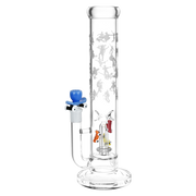 Pulsar Skateboard Bonanza Straight Tube Bong | Front View