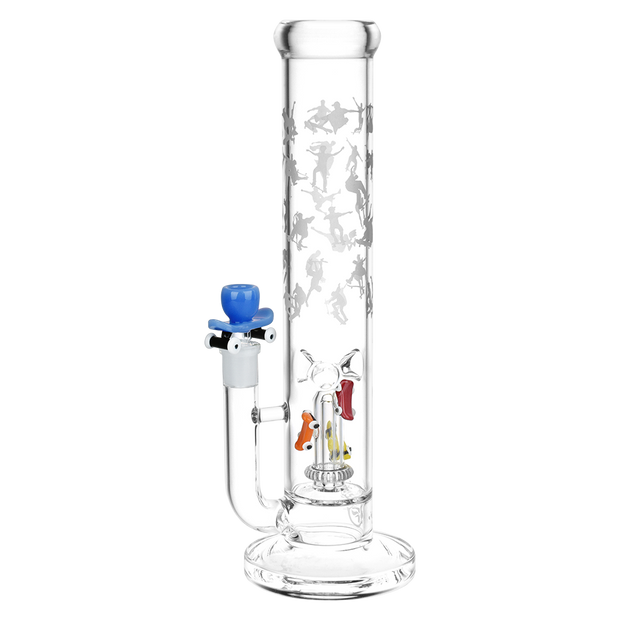 Pulsar Skateboard Bonanza Straight Tube Bong | Front View