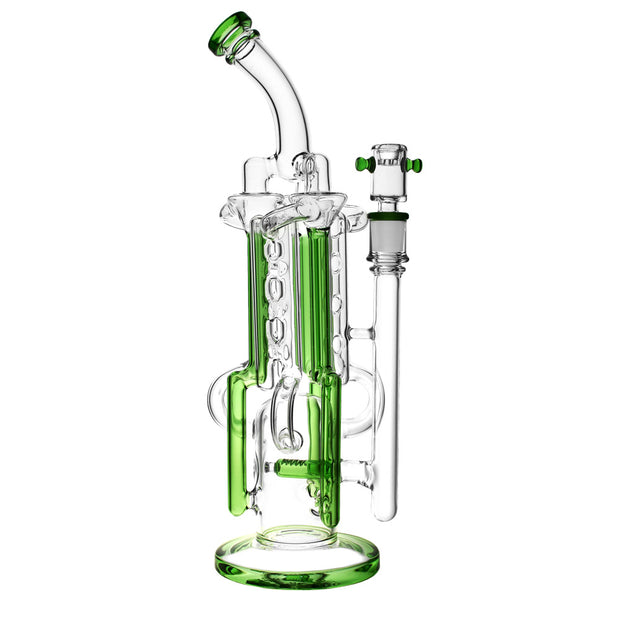 Pulsar Space Station Recycler Bong | Green