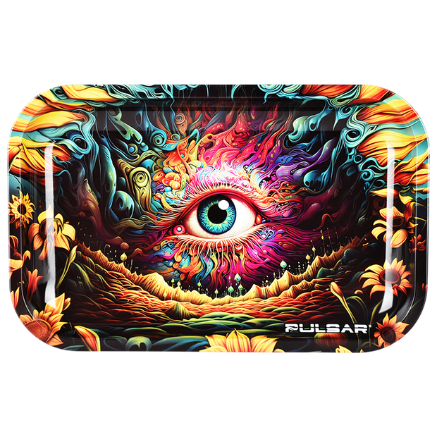 Pulsar Metal Rolling Tray | Sunflower Of The Mind