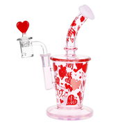 Pulsar Valentine's Love Dab Rig Set | Back View