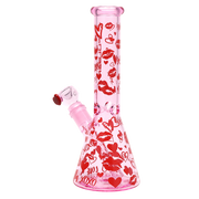 Pulsar XOXO Beaker Herb Pipe Duo | Back View