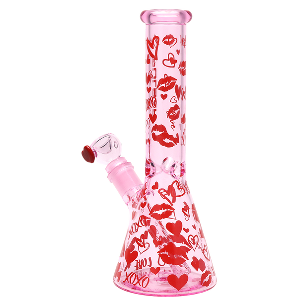 Pulsar XOXO Beaker Herb Pipe Duo | Back View