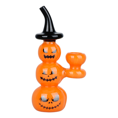 Pumpkin Pile Up Bubbler | Front View