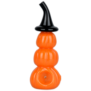 Pumpkin Pile Up Hand Pipe | Back View