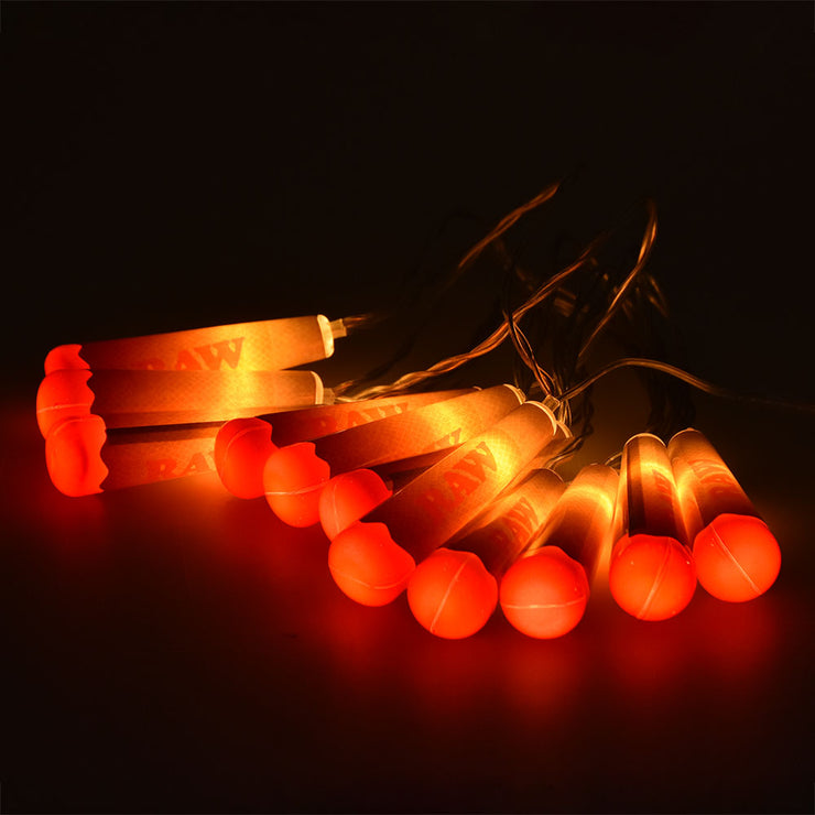 RAW Cone LED String Light Set | Dark View