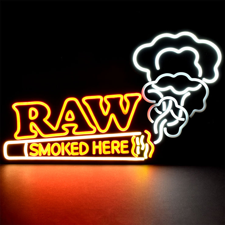 RAW Get Lit LED Sign | Lit Up View