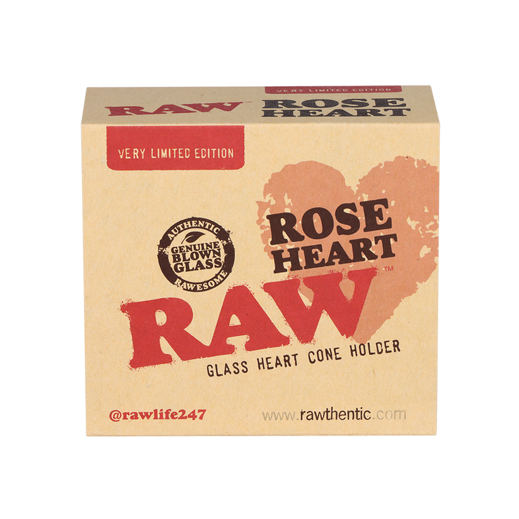 RAW Rose Heart Cone Holder | Packaging