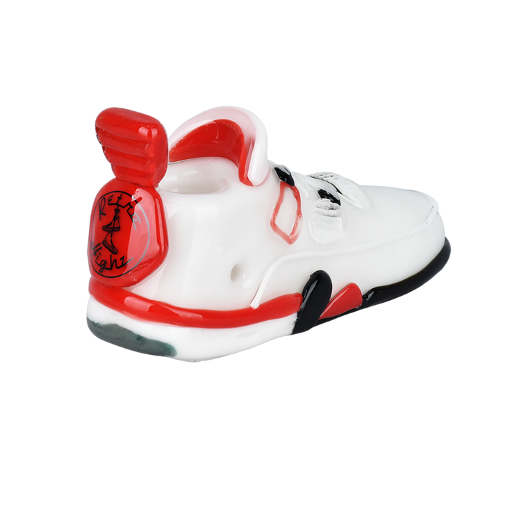 Retro Highz x Empire Glassworks Retro Sneaker V2 Hand Pipe | Back View