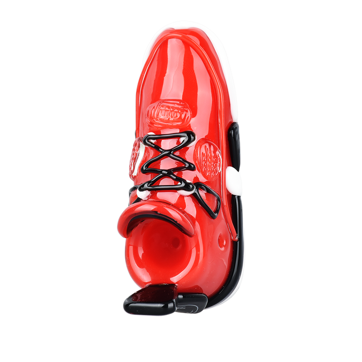 Retro Highz x Empire Glassworks Retro Sneaker V2 Hand Pipe | Top View